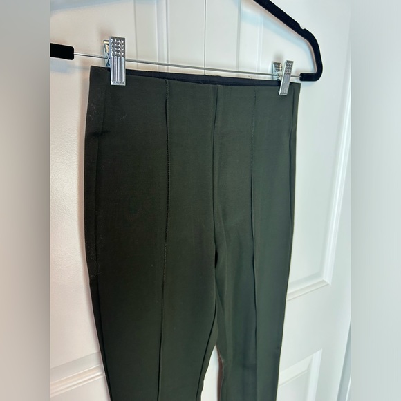 RW&CO High Rise Green Pinched Seam Legging Pants - Picture 3 of 8